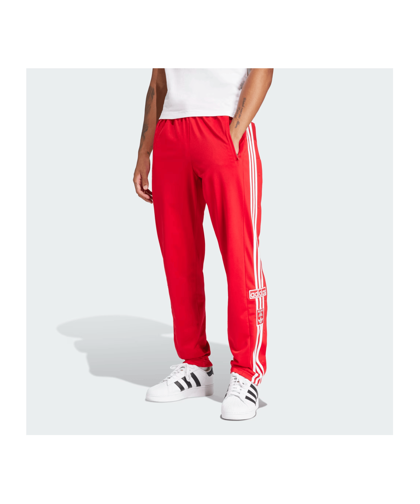adidas Originals Adicolor Adibreak Jogginghose Rot - rot