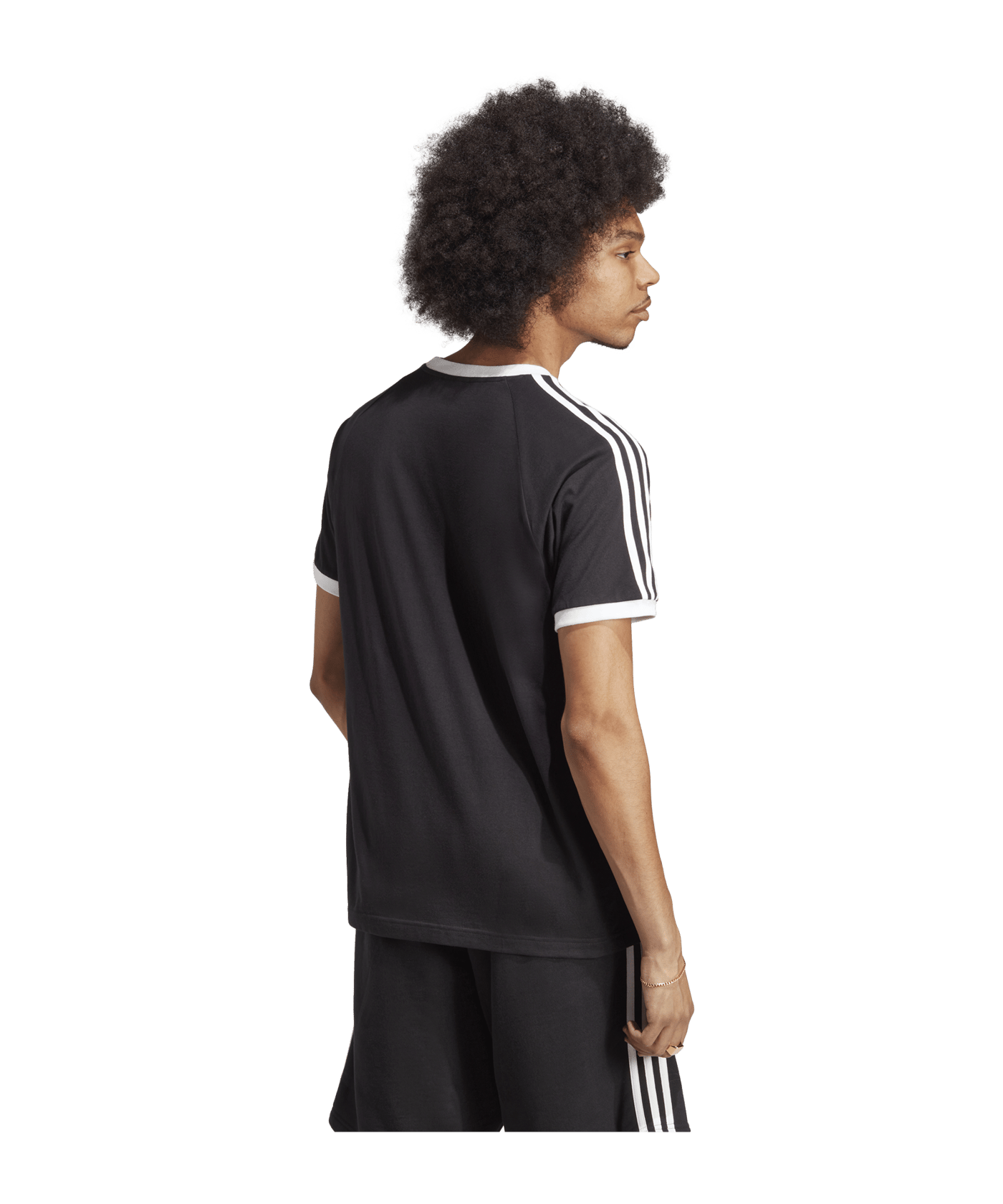 adidas Originals Adicolor Classics 3-Stripes Tee Black - schwarz