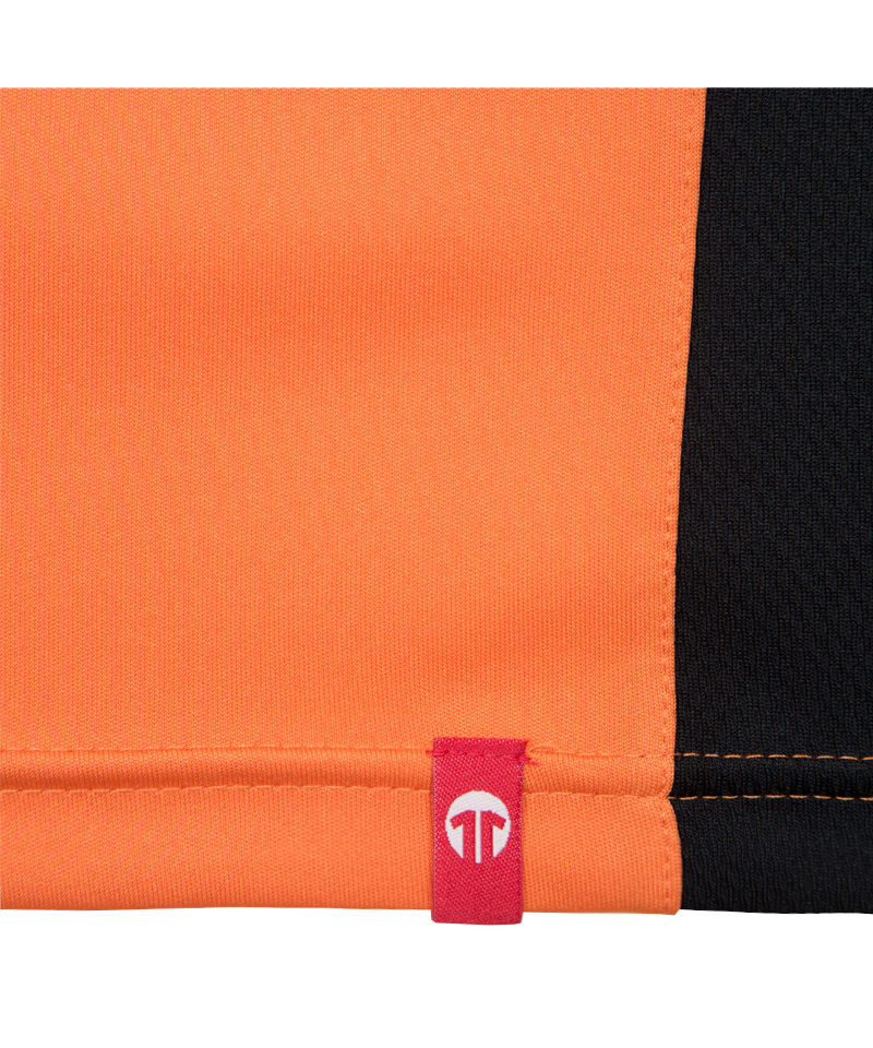 11teamsports Clásico Trikot Orange Schwarz F80 - orange