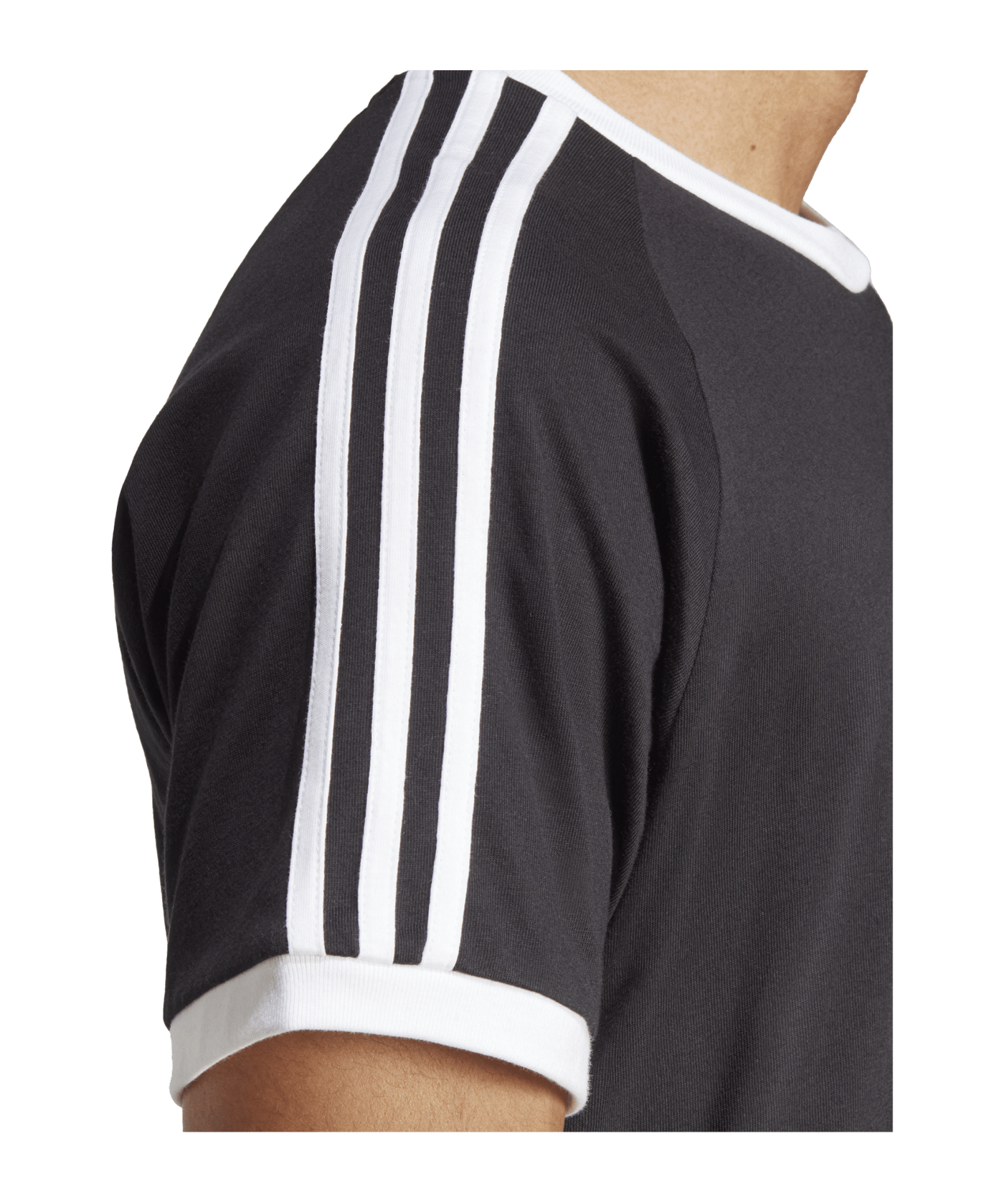 adidas Originals Adicolor Classics 3-Stripes Tee Black - schwarz