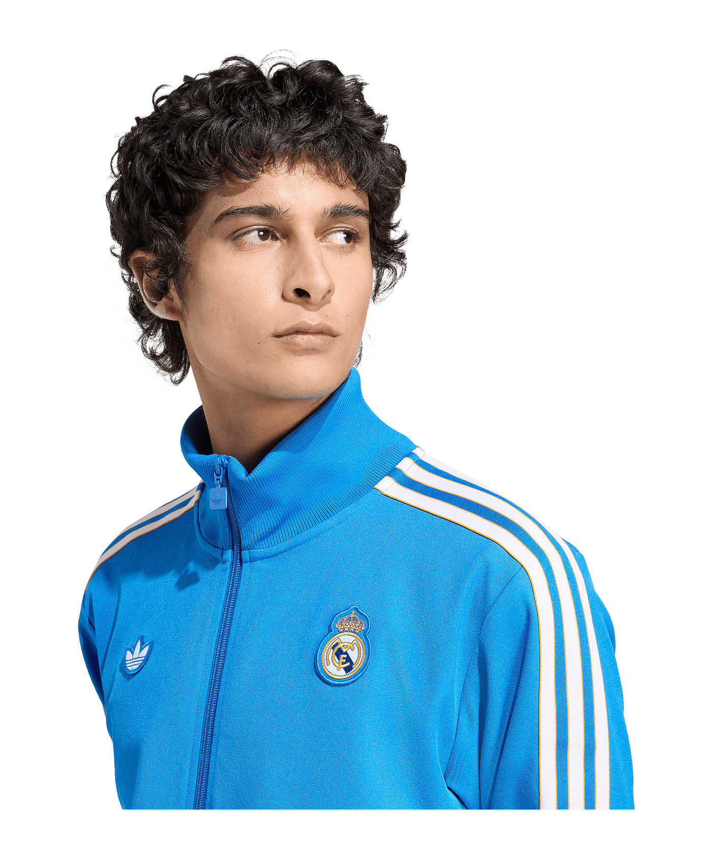 adidas Real Madrid Icon Track Sweatshirt Blau - blau