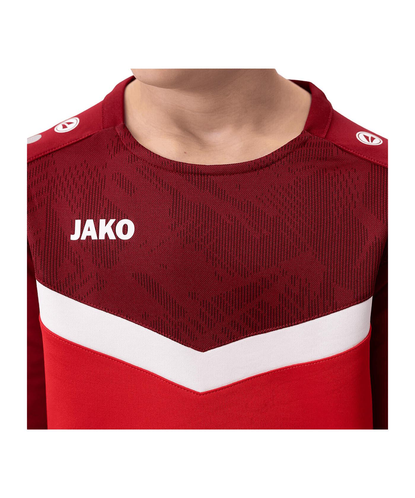 JAKO Iconic Sweatshirt Rot F103 - rot