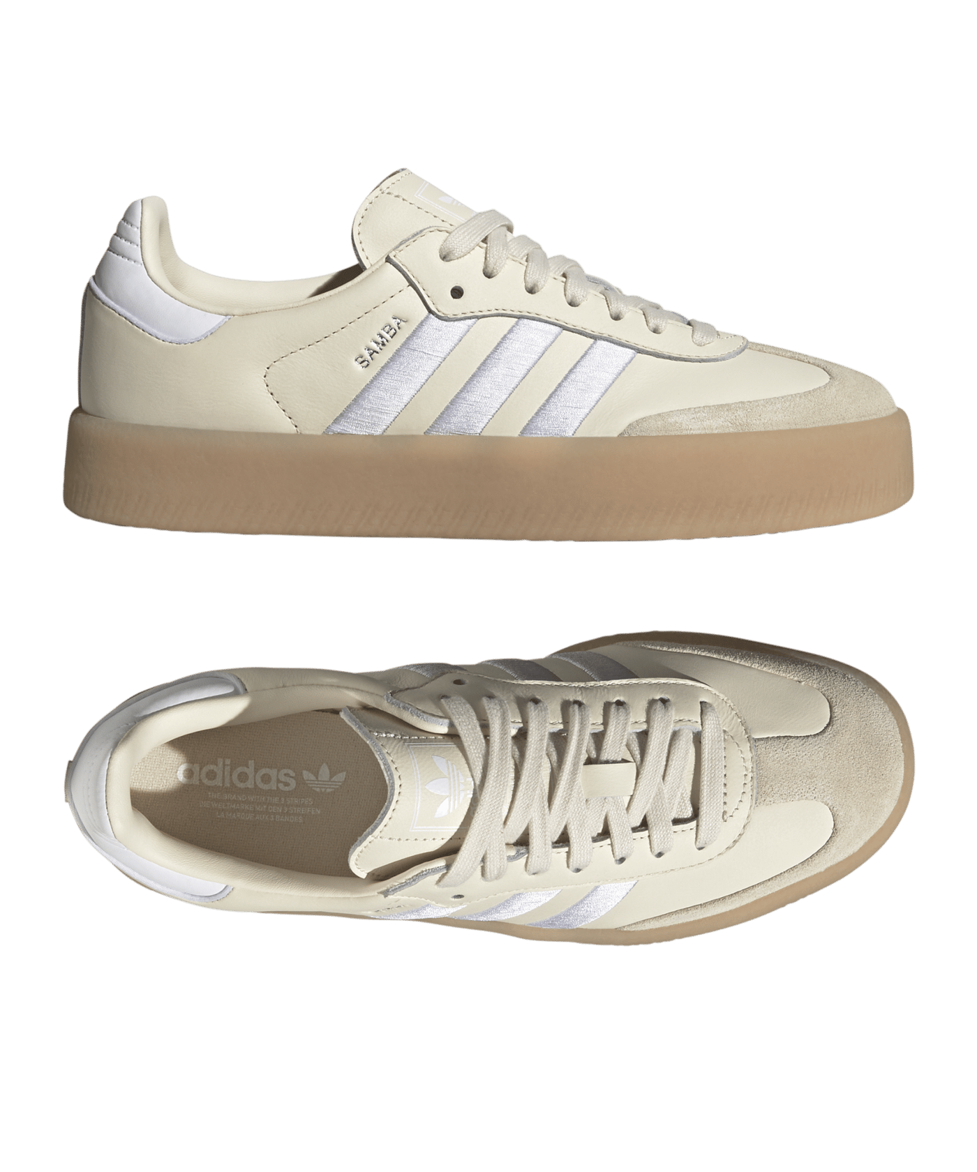 adidas Originals Sambae Damen Beige Weiss | Lifestyle | Schuhe | Sneaker