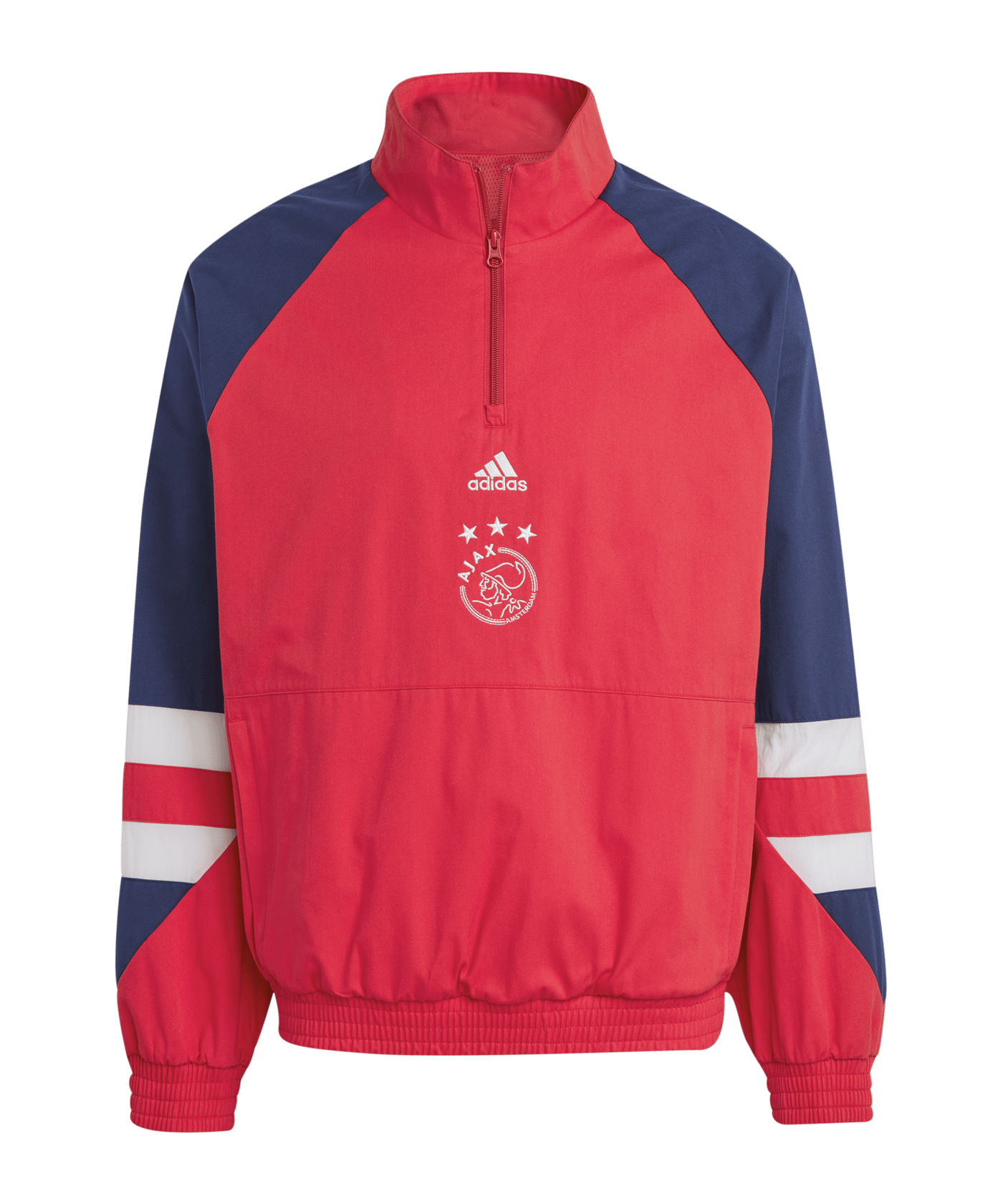 adidas Ajax Amsterdam Icon Tracktop Jacke Rot - rot