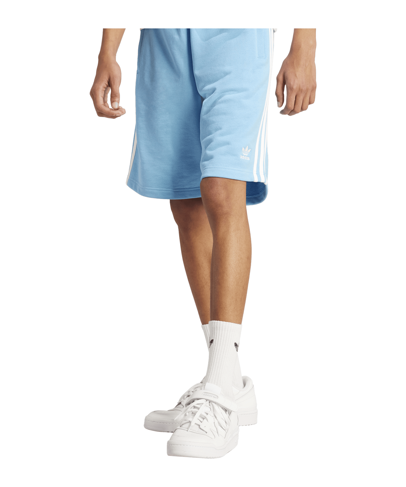 adidas Originals Adicolor S-Stripes Short Blau - blau