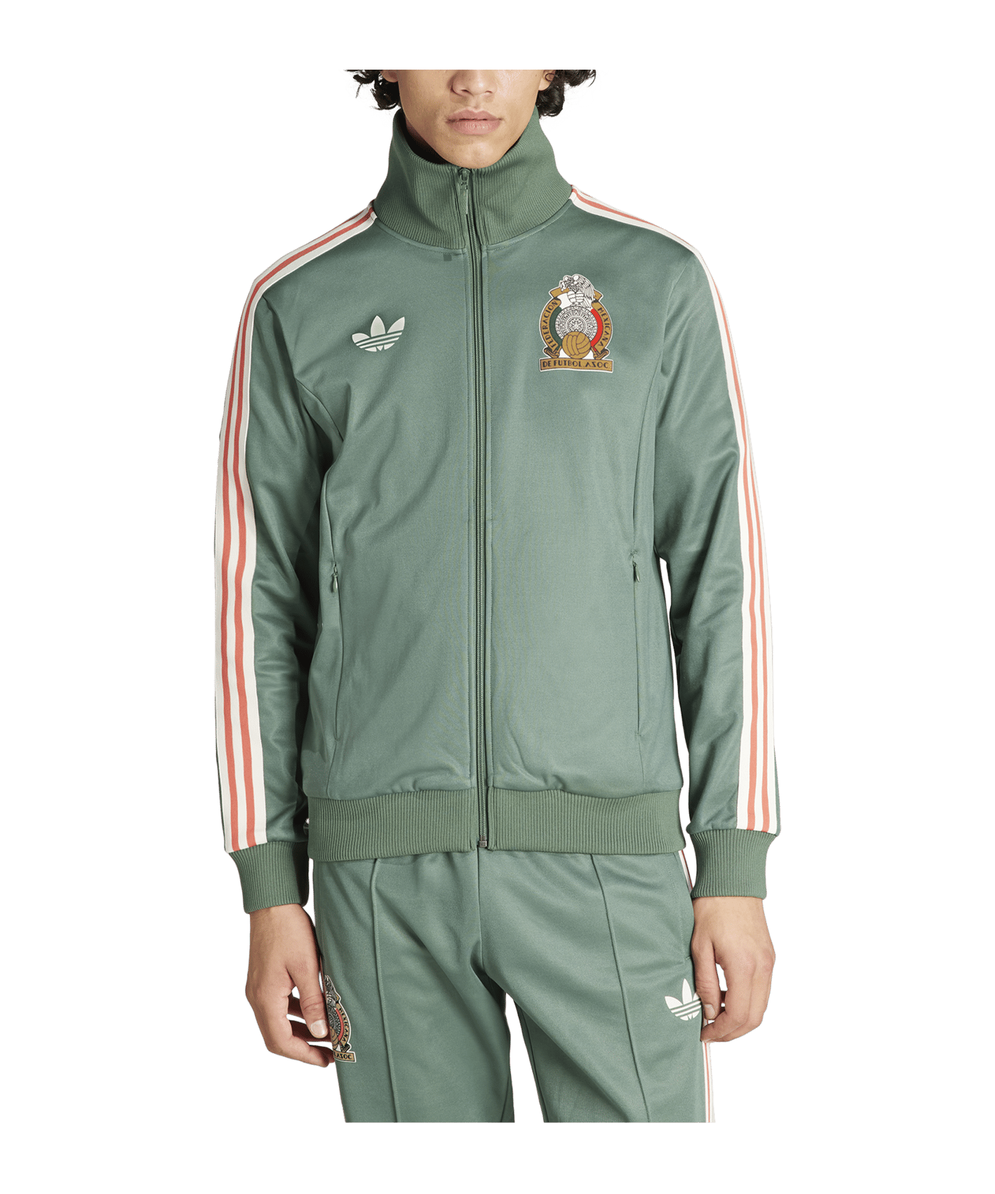 adidas Originals Mexico Trainingsjacke Copa America 2024 Grün - gruen