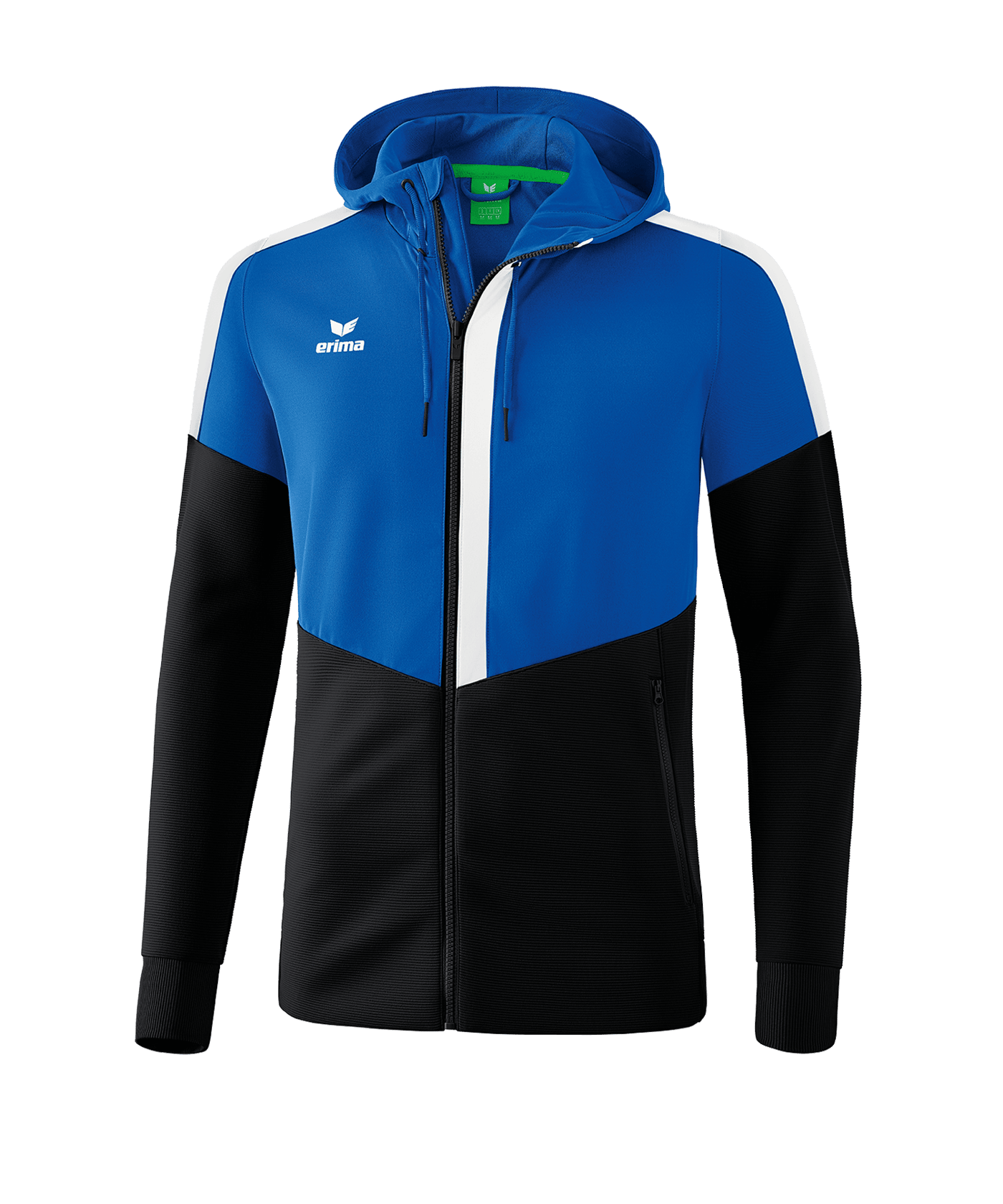 Erima Giacca Da Allenamento Squad Con Cappuccio Per Bambini E Ragazzi, Unisex, Tasche Con Cerniera
