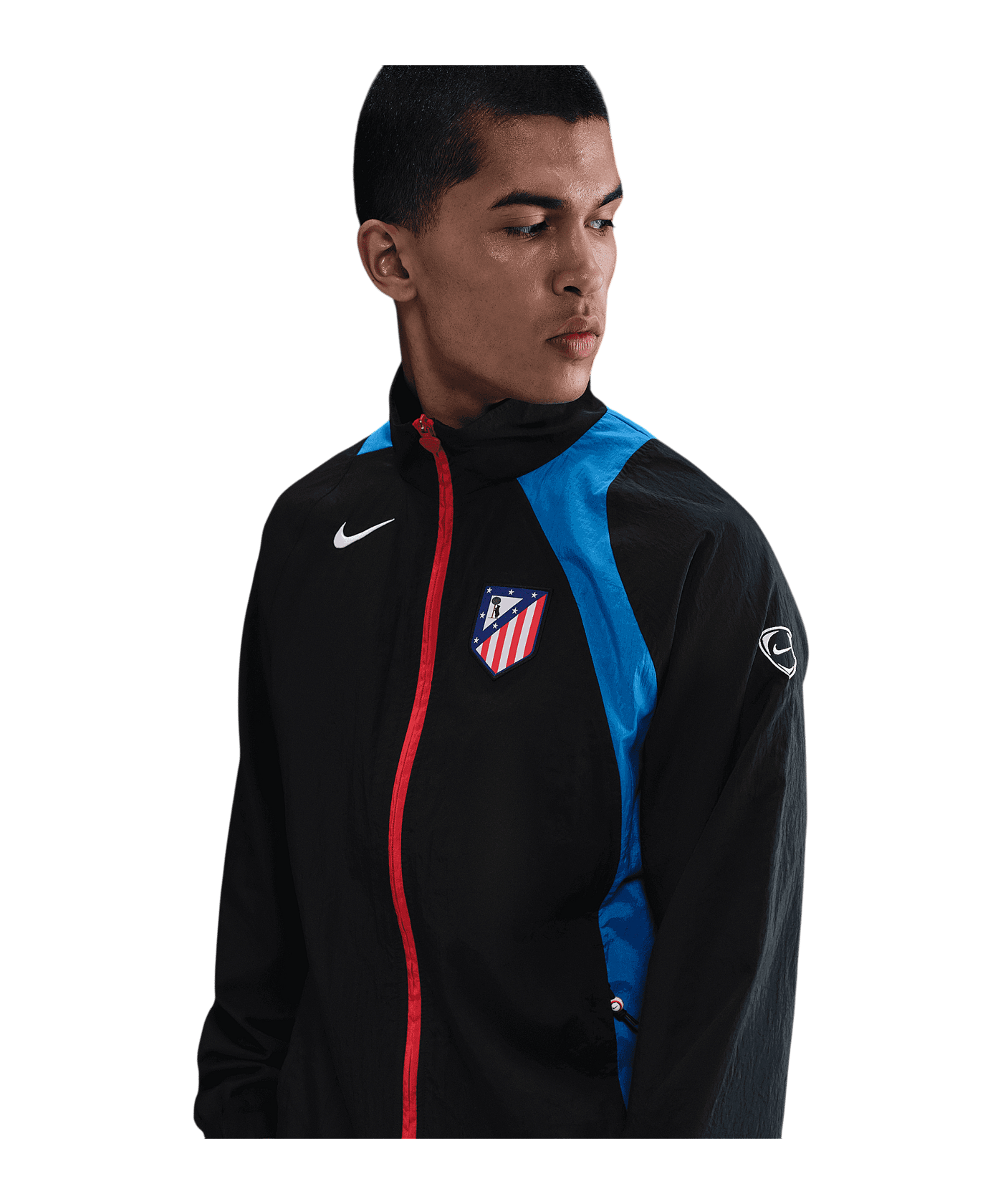 Nike Atletico Madrid T90 Track Jacke Schwarz F010 - schwarz