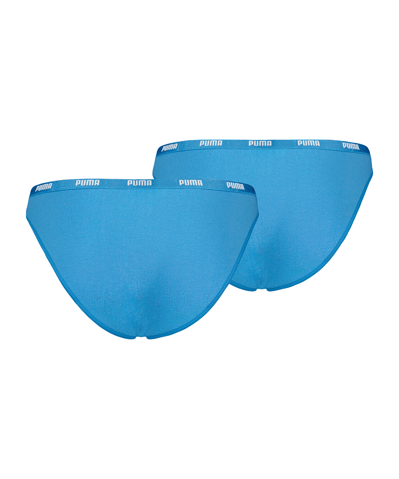 PUMA Iconic Slip 2er Pack Damen Blau F018 - blau