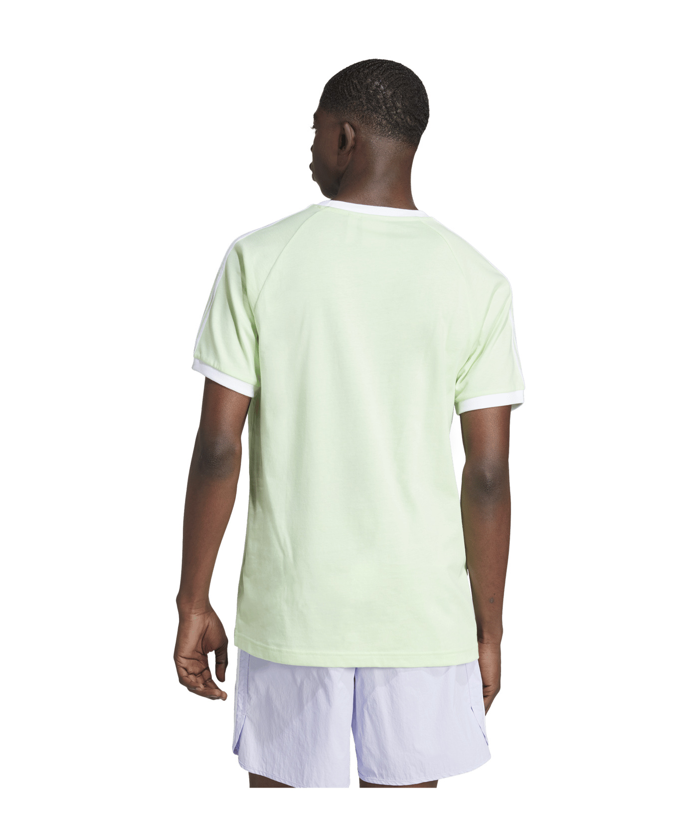 adidas Adicolor 3 Stripes T-Shirt Grün - gruen