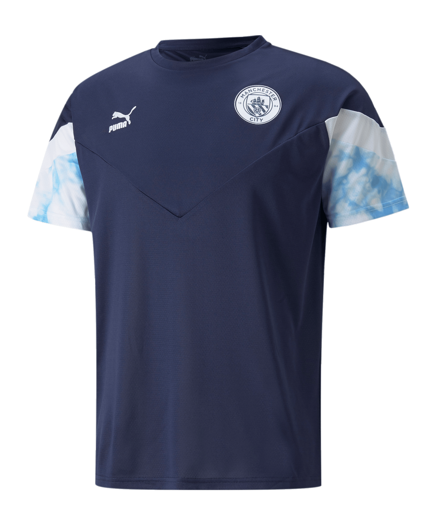 PUMA Manchester City Iconic MCS T-Shirt Blau F05 - blau
