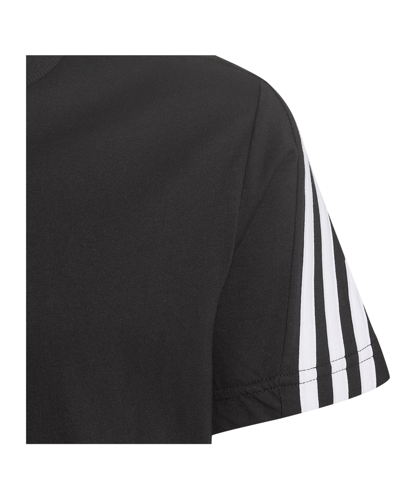 adidas Future Icon T-Shirt Kids Schwarz Weiss - schwarz