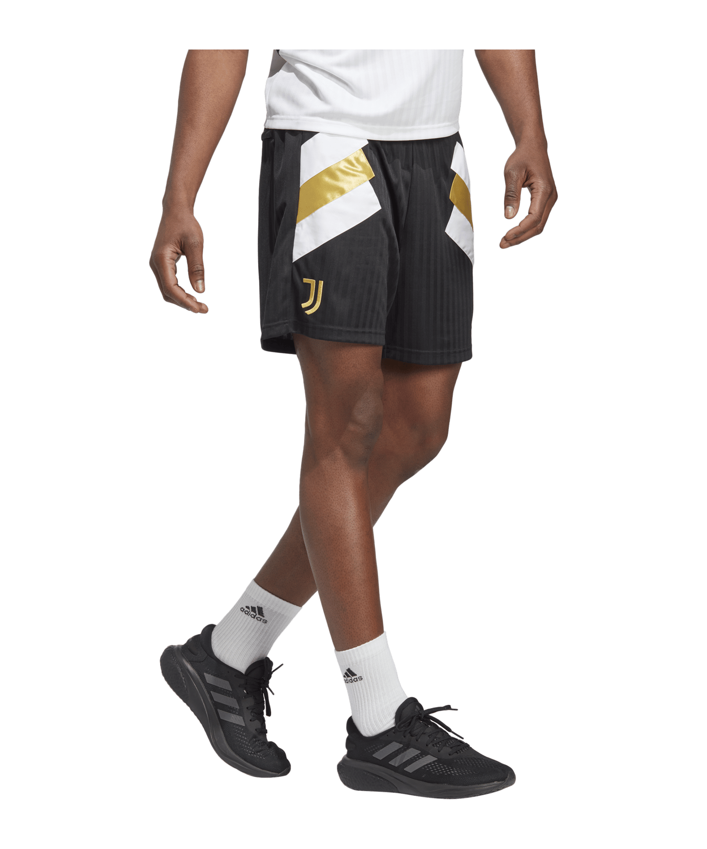 adidas Juventus Turin Icon Short Schwarz - schwarz