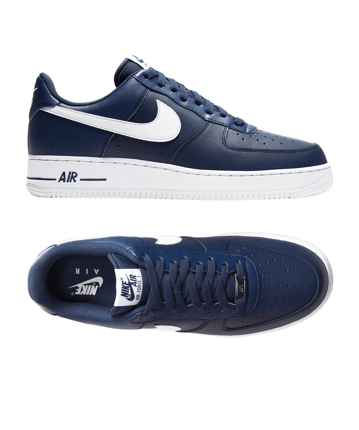 nike air force in blau