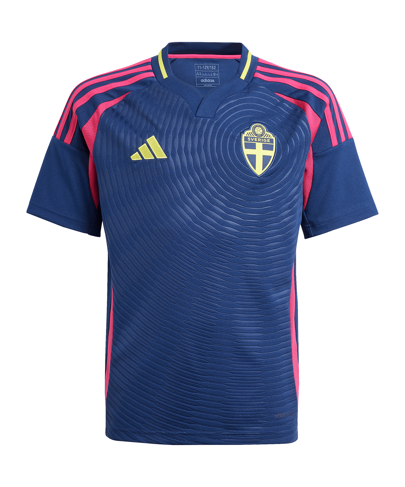 Adidas Schweden Trikot Away 2024 Kids Blau Fan Shop Fan Artikel adidas-schweden-trikot-away-2024-kids-blau-fan-shop-fan-artikel