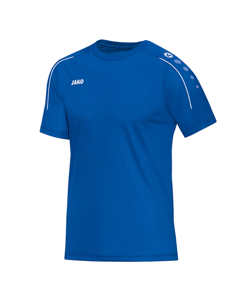 JAKO Classico T-Shirt Blau Weiss F04 - blau
