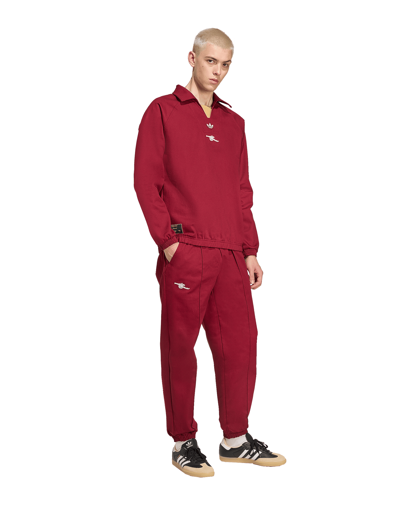 adidas FC Arsenal London Icon Drill Sweatshirt Rot - rot