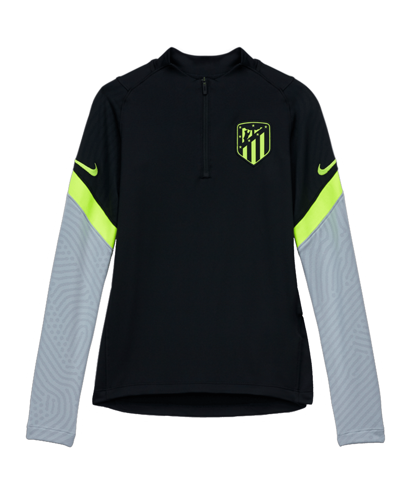 Nike Atletico Madrid Dry Strike Drill Top CL Kids Schwarz F010 - schwarz