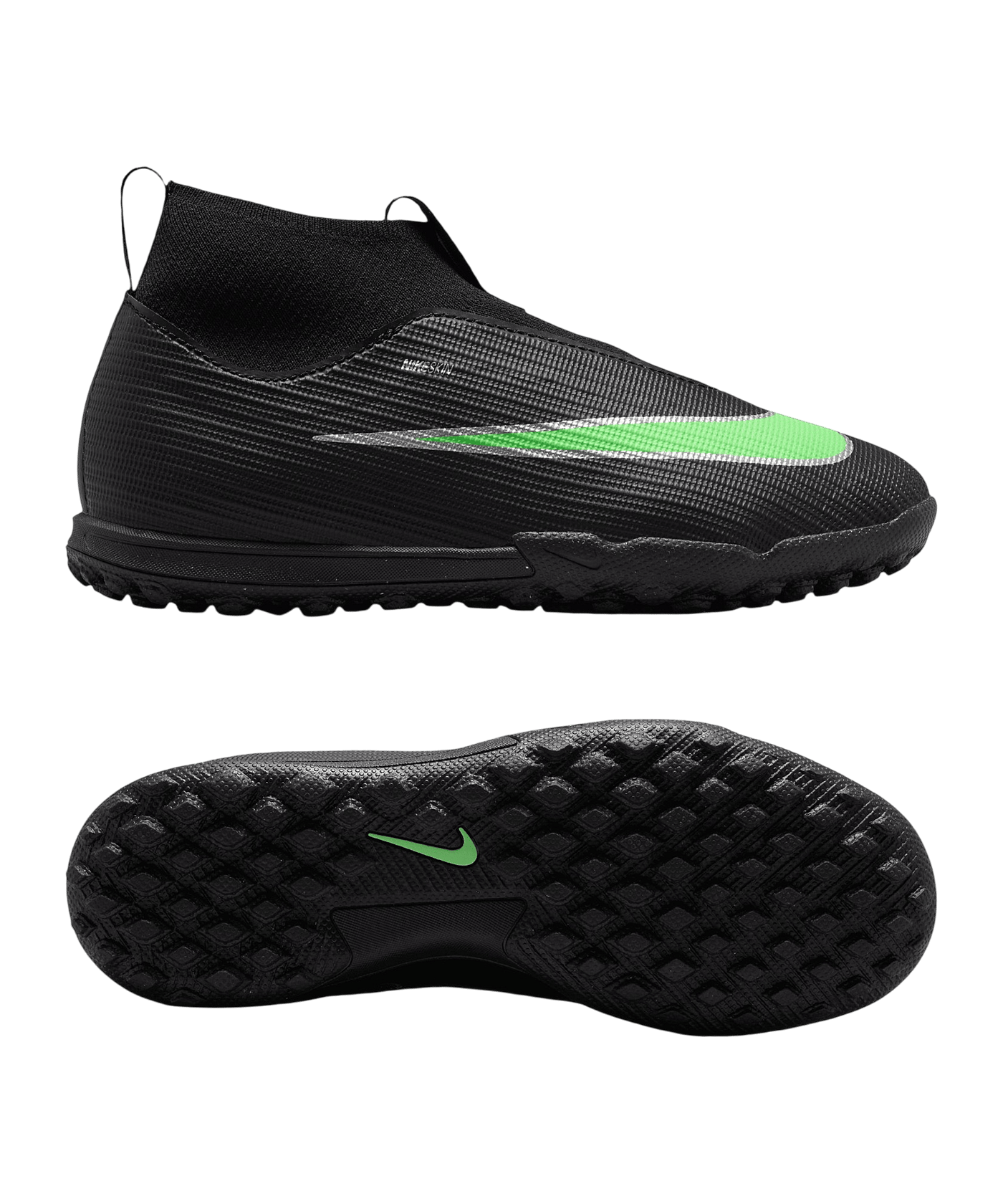 Nike Jr. Air Zoom Mercurial Superfly XI Academy High TF Shadow