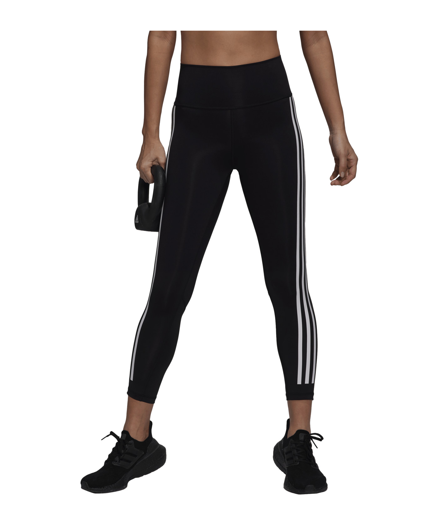 adidas Optime Trainicons 7/8 Tights Black - schwarz