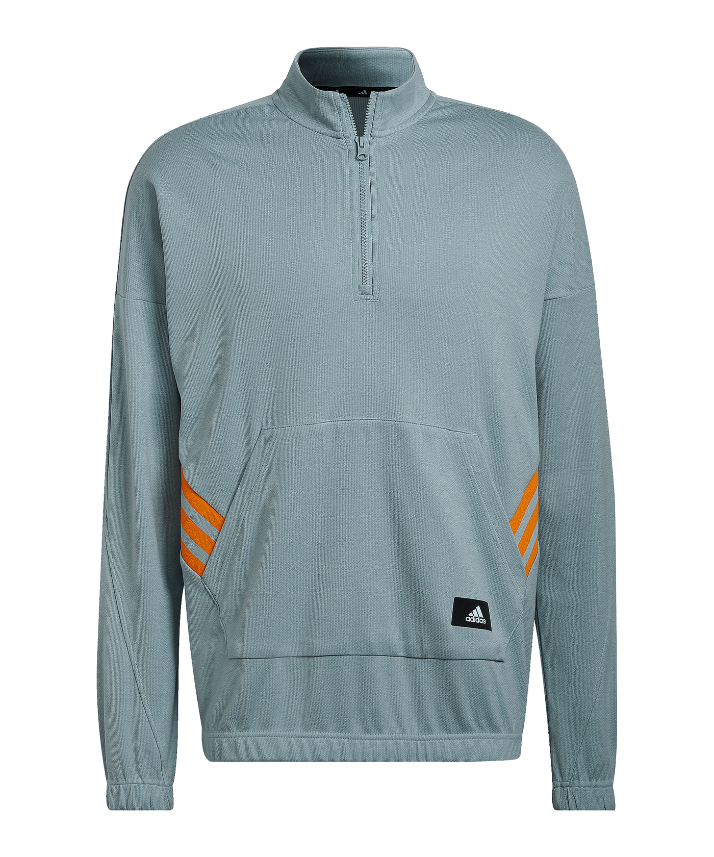 adidas Future Icons HalfZip Sweatshirt Hellblau - hellblau