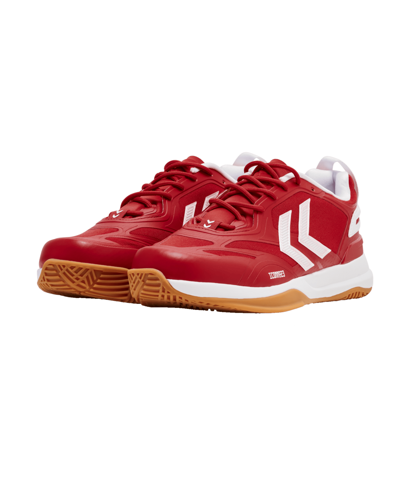 Hummel DAGAZ 2.0 Icon Hallenschuh Rot F4120 - weiss