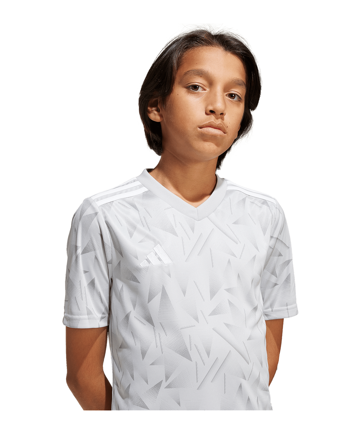 adidas Team Icon 25 Trikot Kids Grau - grau