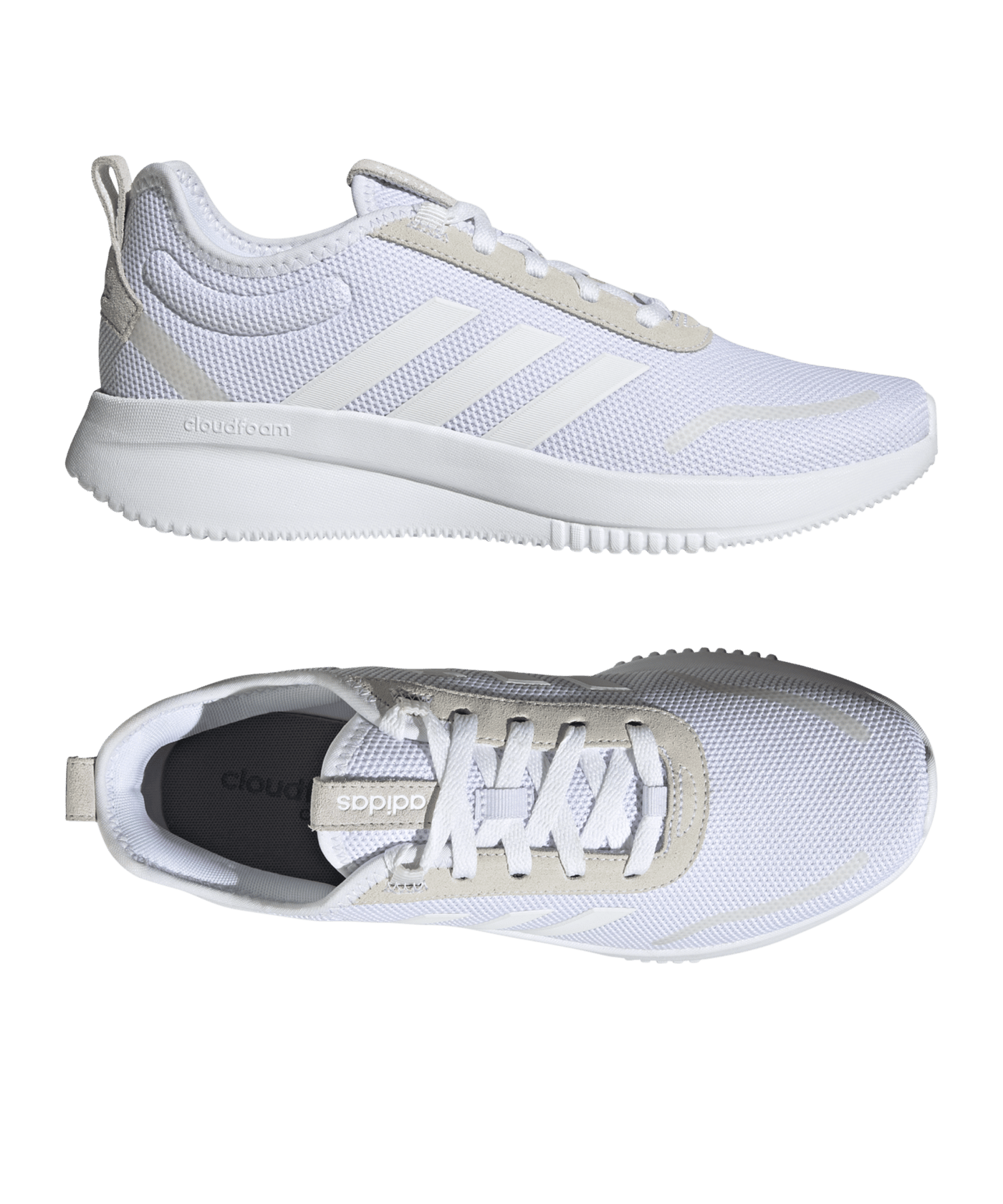 Chaussures de Running Blanches. CA