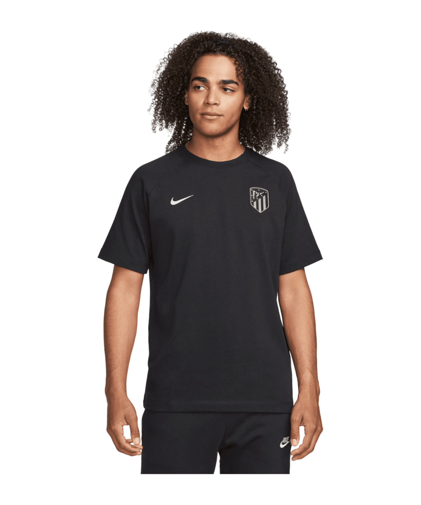 Nike Atletico Madrid Travel T-Shirt Schwarz F010 - schwarz