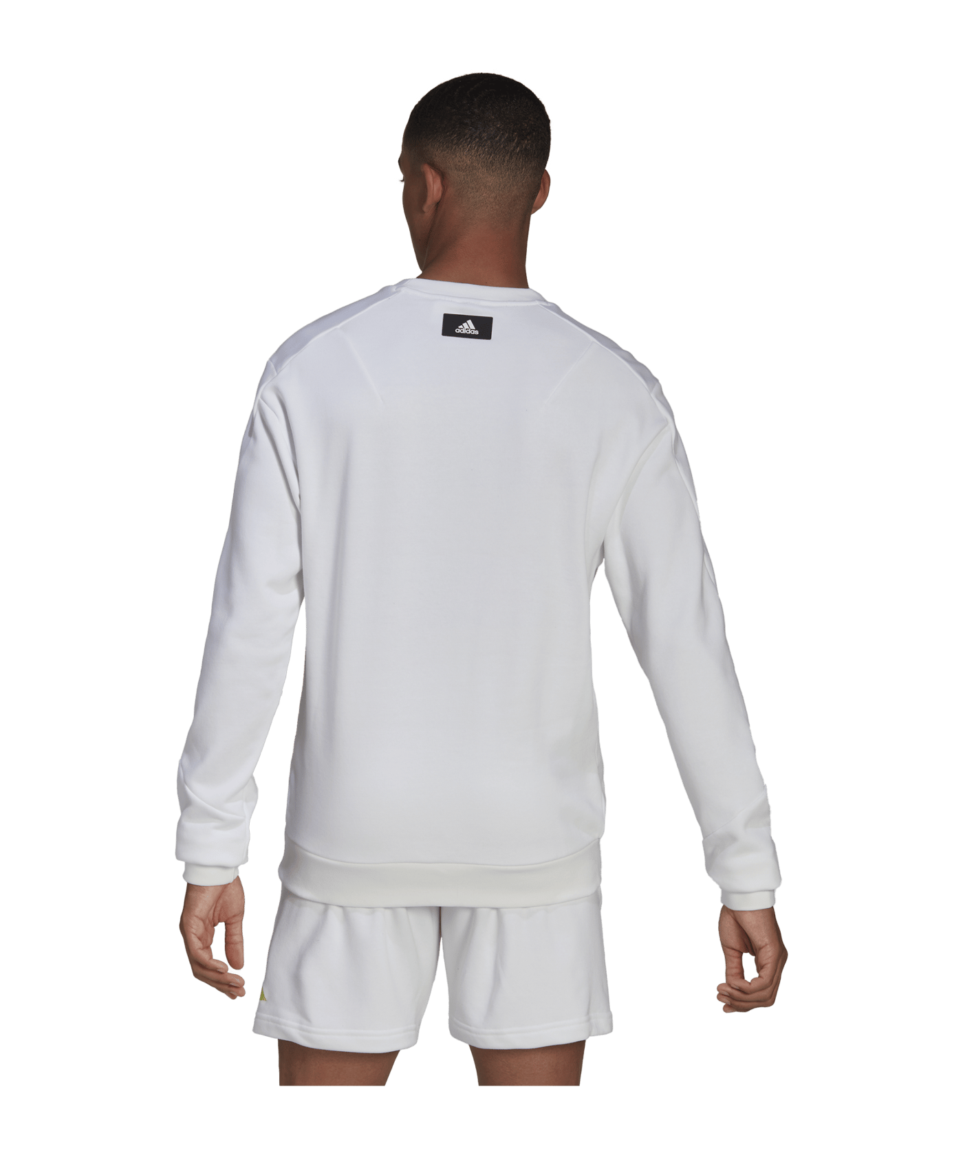 adidas Three Bar Future Icons Sweatshirt Weiss - weiss
