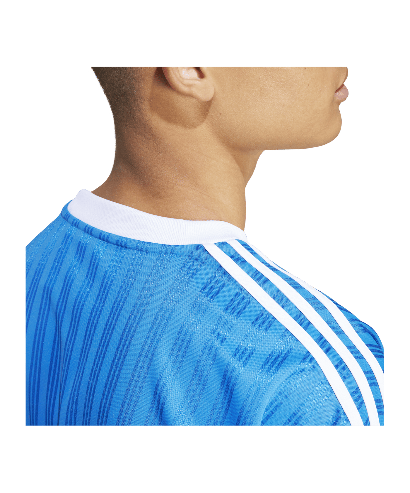 adidas Originals Adicolor Poly T-Shirt Blau Weiss - blau