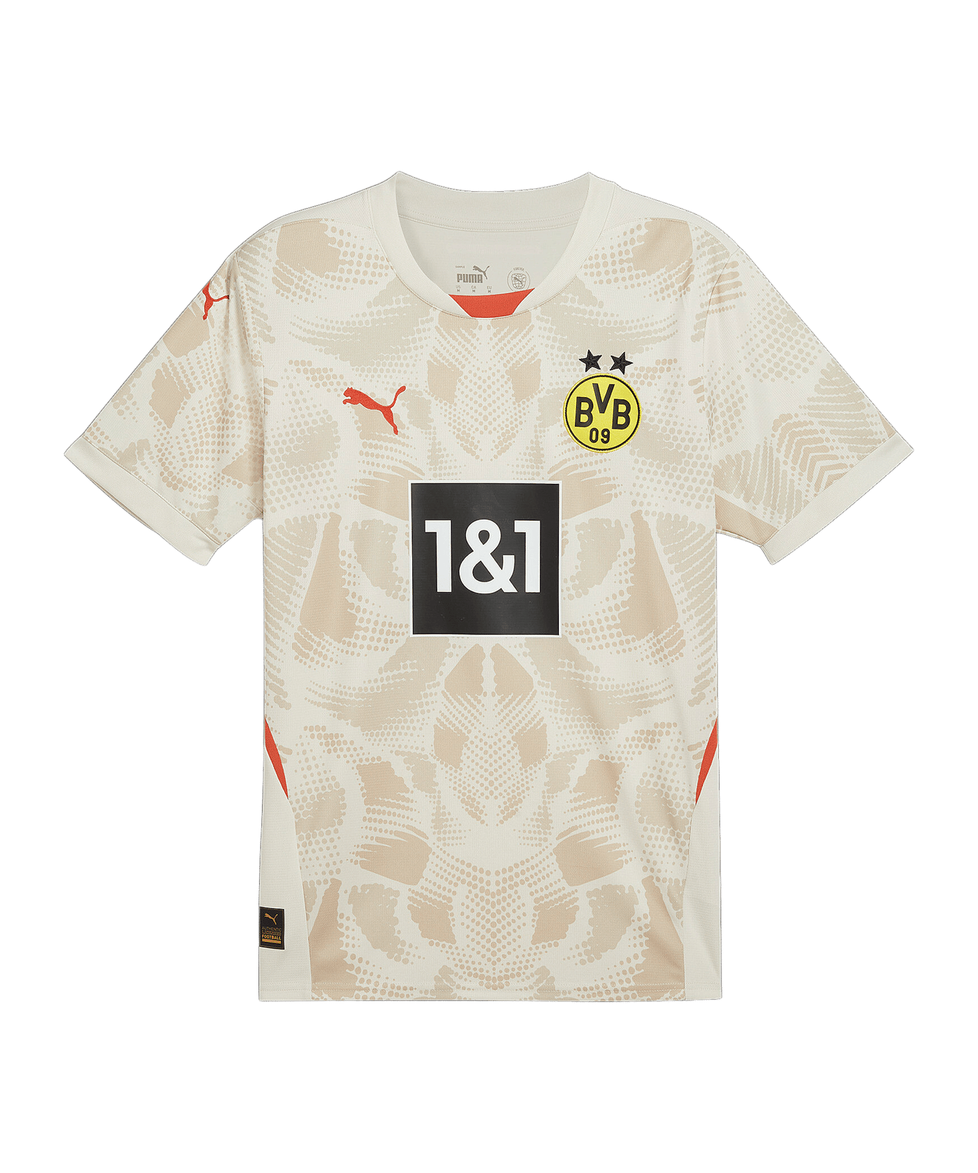 Borussia Dortmund BVB-Design-Maske (3er Pack) | Weiß, Wiederverwendbar & Waschbar | Offizieller Fanartikel