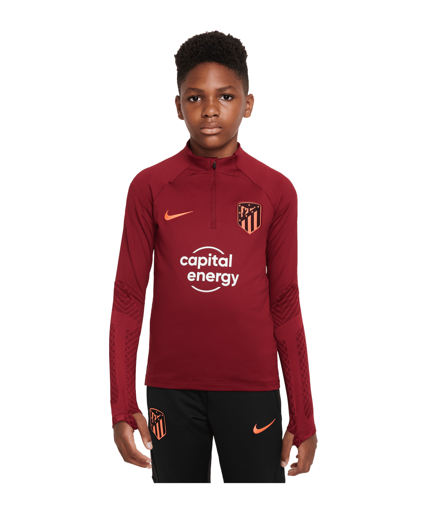 Nike Atletico Madrid Strike Drill Top Kids F682 - rot