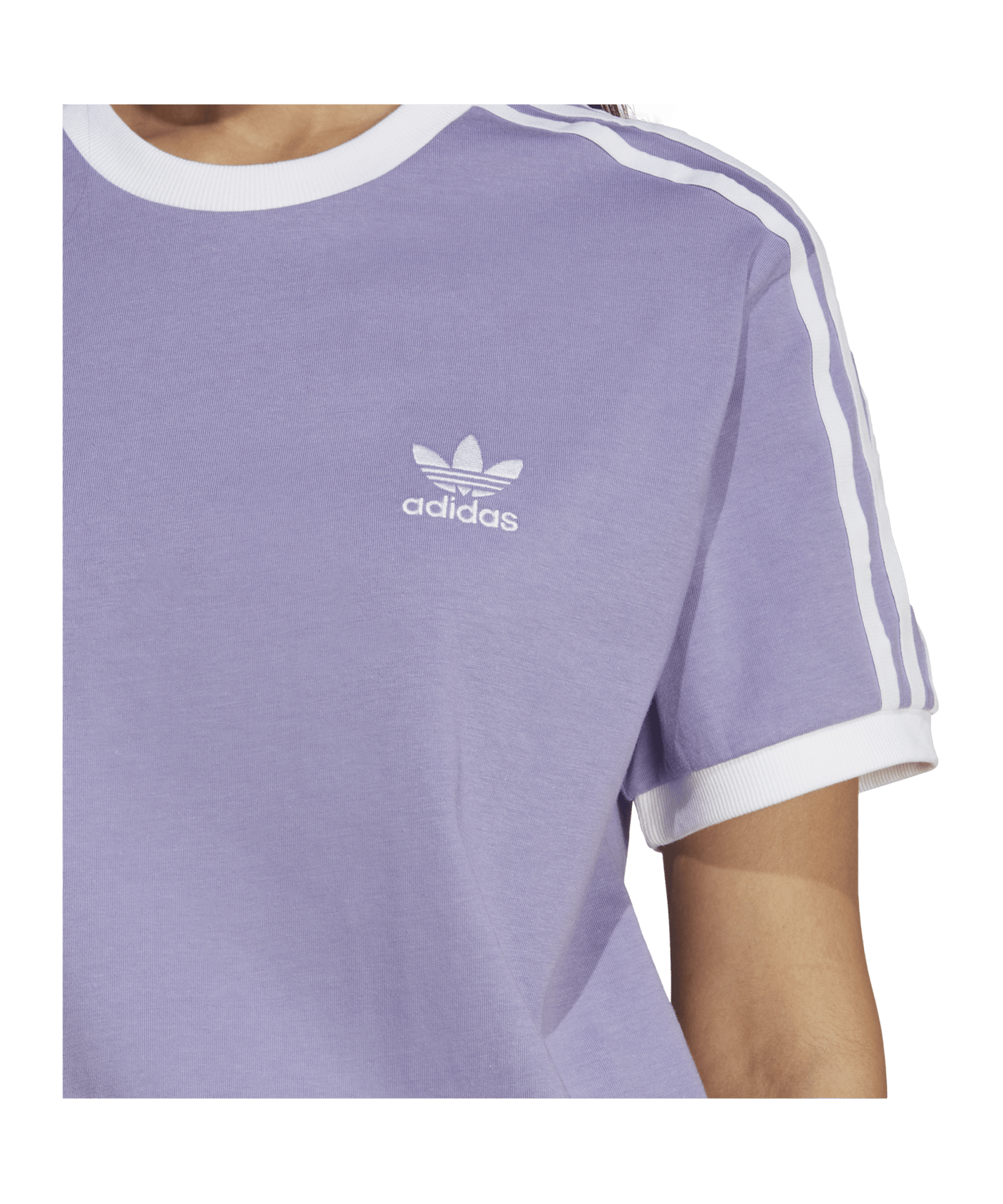 adidas Originals Adicolor Classics 3-Stripes Tee Purple - lila