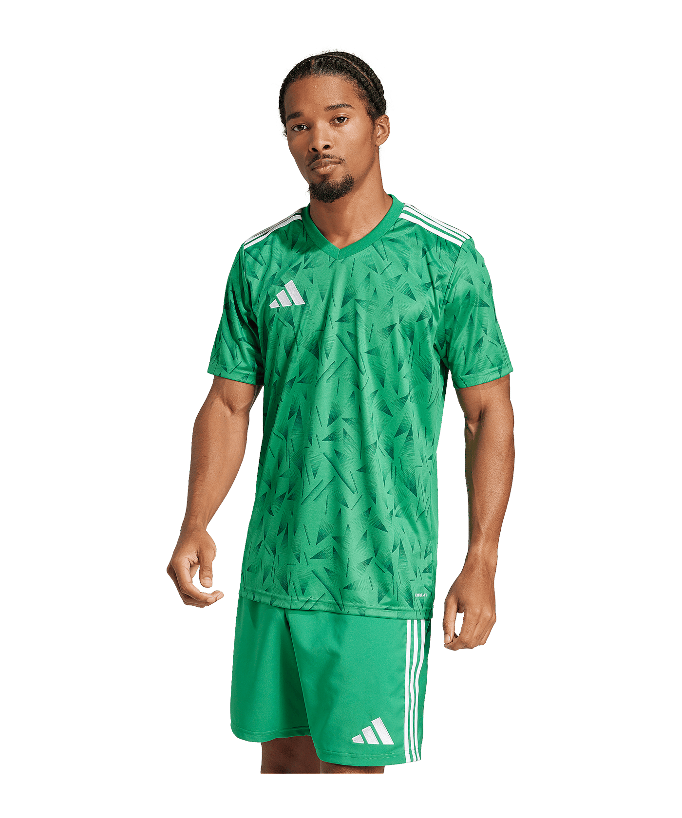 adidas Team Icon 25 Trikot Grün - gruen
