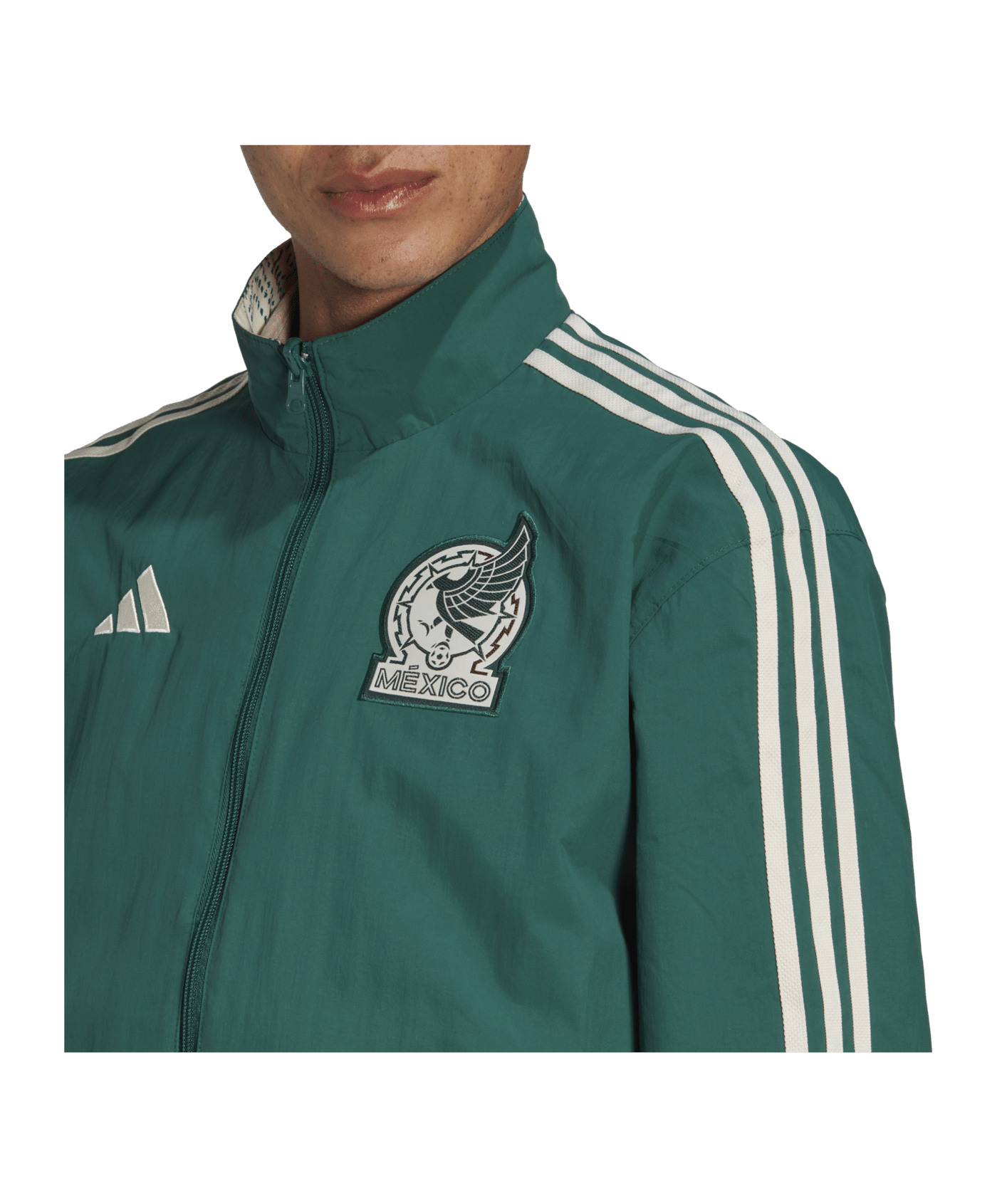 adidas Mexico Anthem Jacke Grün - gruen
