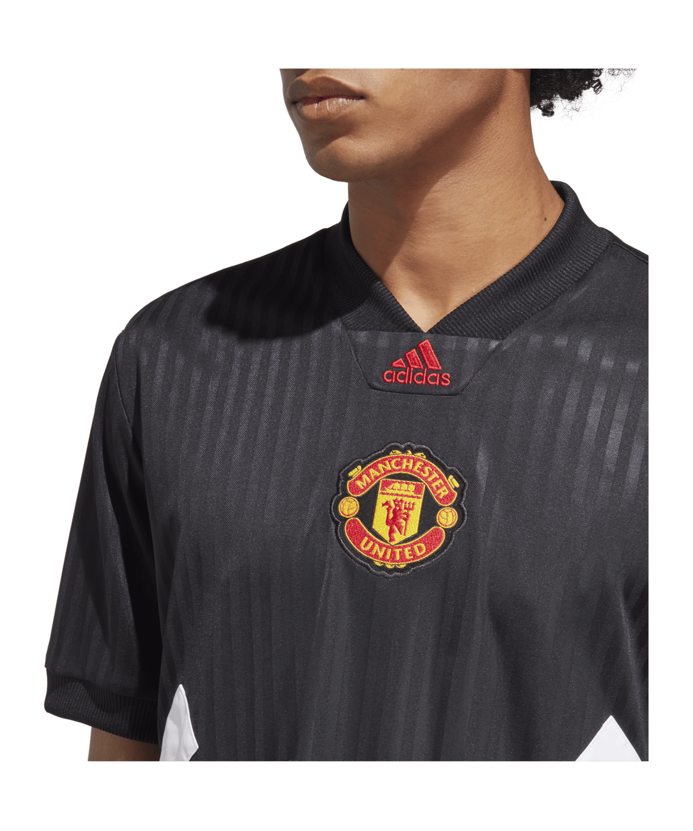 adidas Manchester United Icon Trikot Schwarz - schwarz
