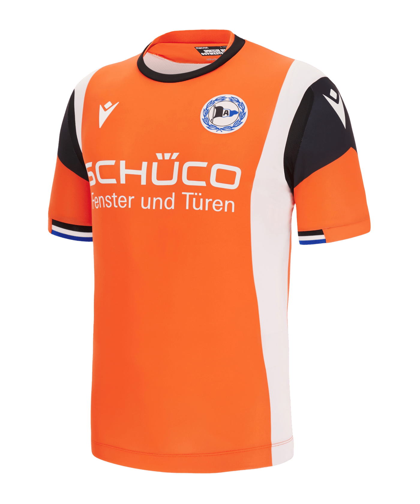 Maillot Extérieur Macron Arminia Bielefeld Saison 20/21 - Orange - Taille 5XL - Neuf