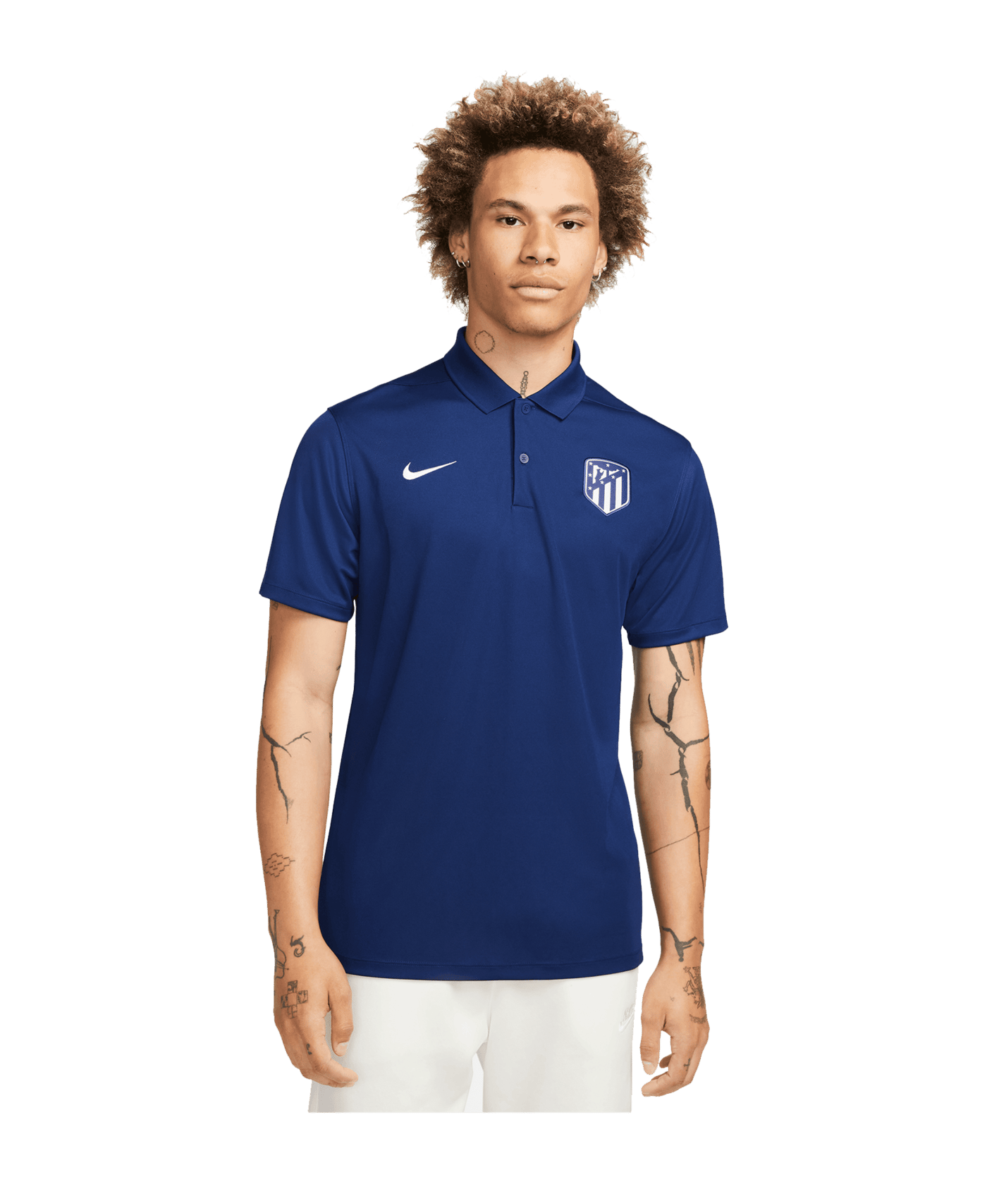 Nike Atletico Madrid Polo Shirt Blau F492 - blau