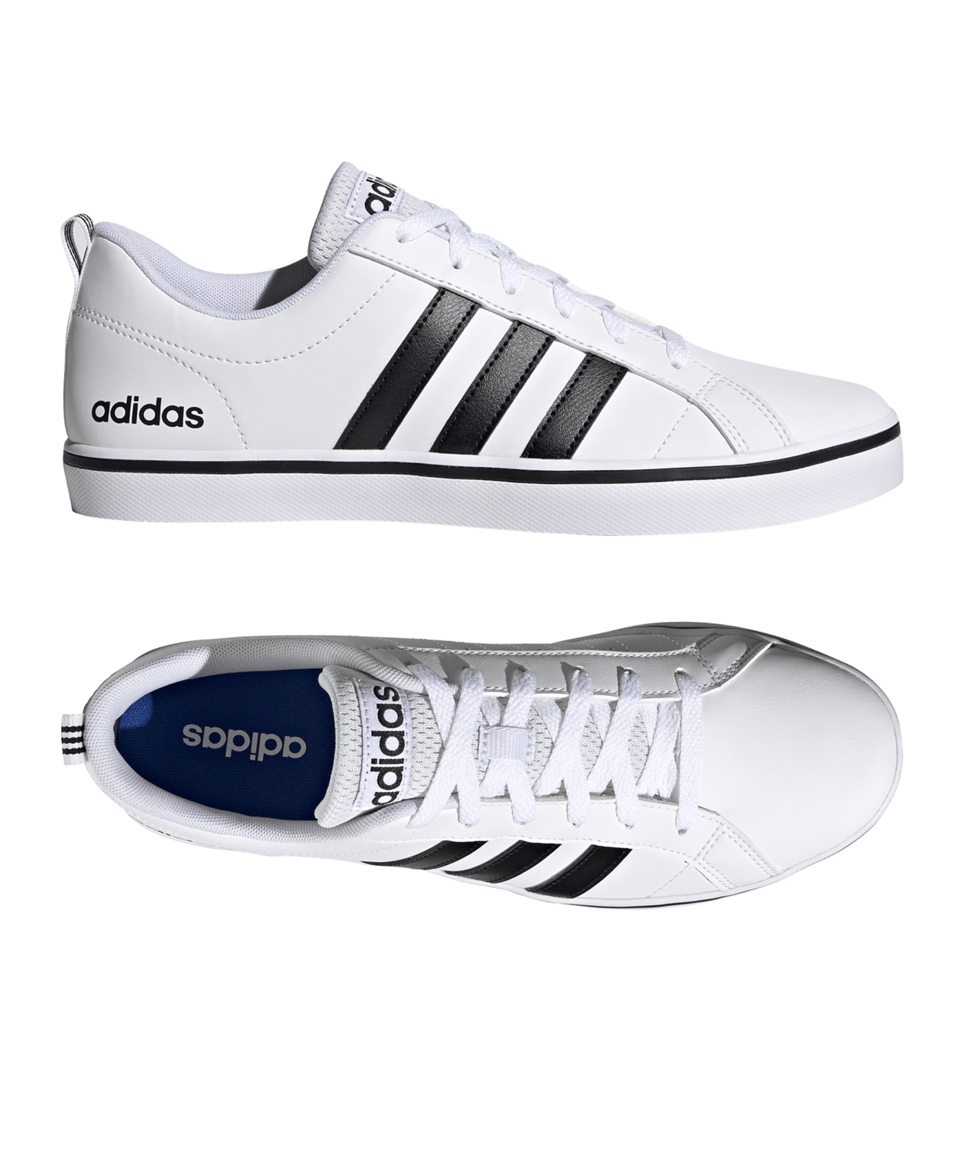 Adidas VS Pace Blanc Style De Vie Chaussure De Loisirs Adidas vs pace blanc style de vie chaussure de loisirs