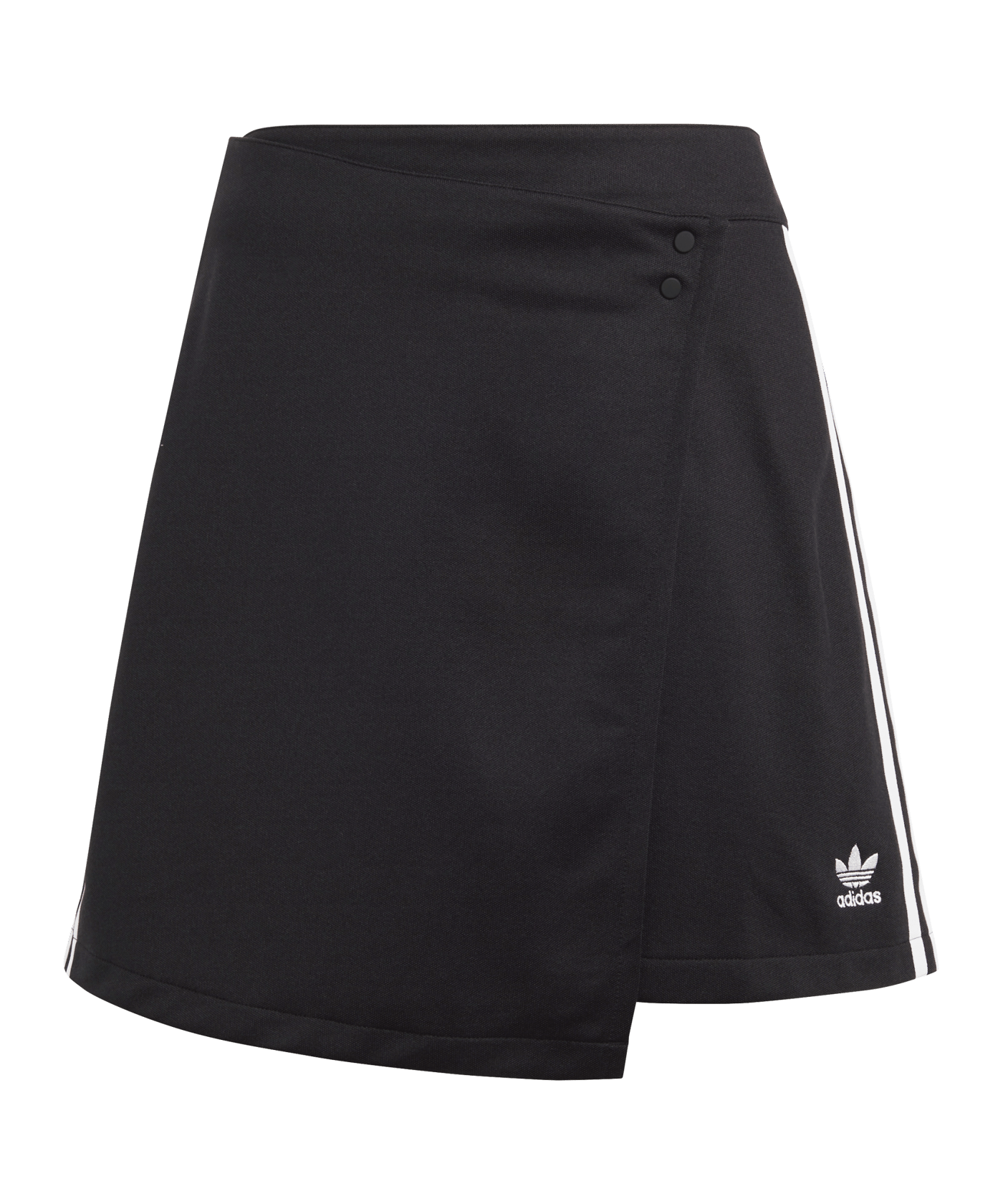 adidas Originals Adicolor Classics 3-Stripes Short Wrapping Skirt Black - schwarz