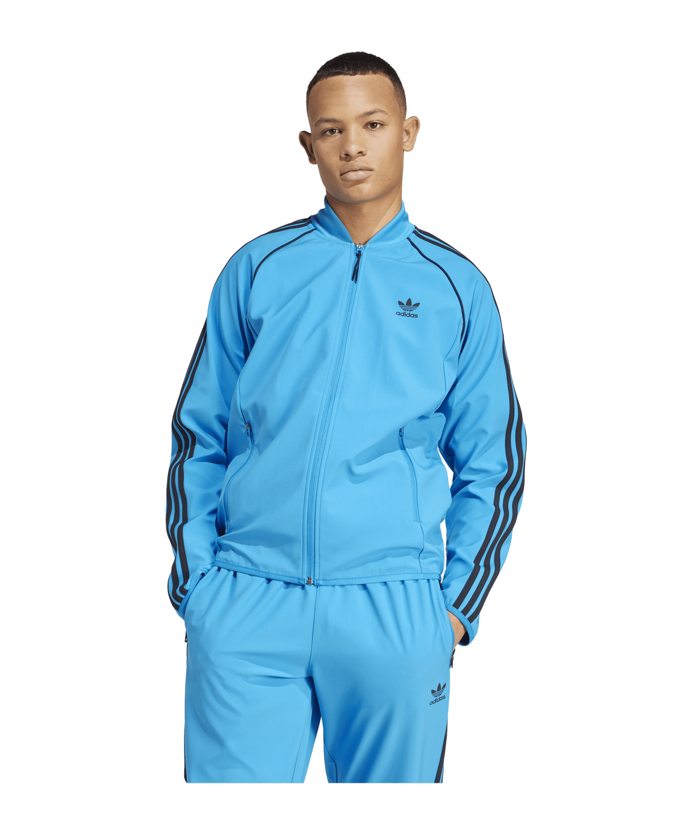 adidas Originals Adicolor SST Tracktop Blau - blau