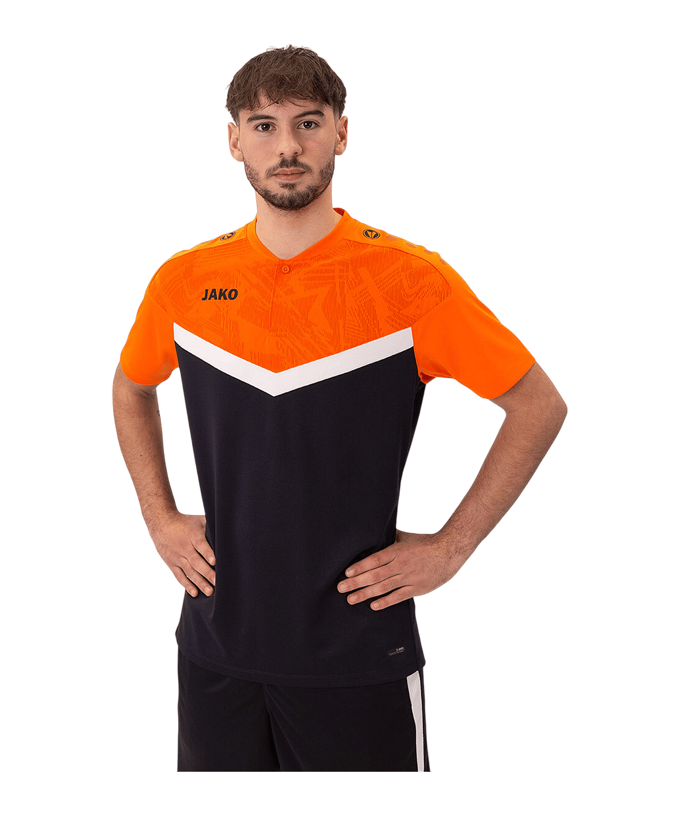 JAKO Iconic Polo Schwarz F807 - schwarz
