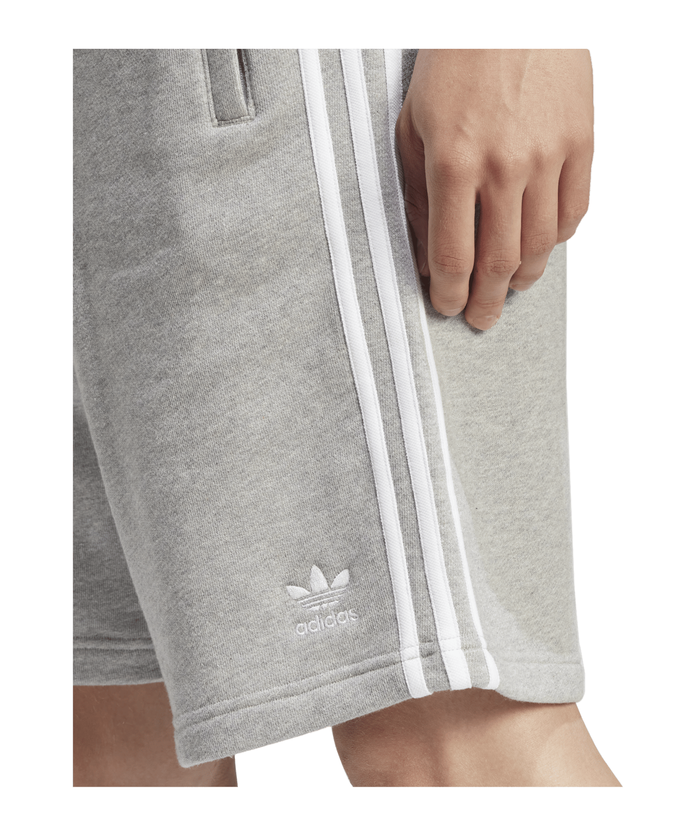 adidas Originals Adicolor 3-Stripes Short Grau - grau