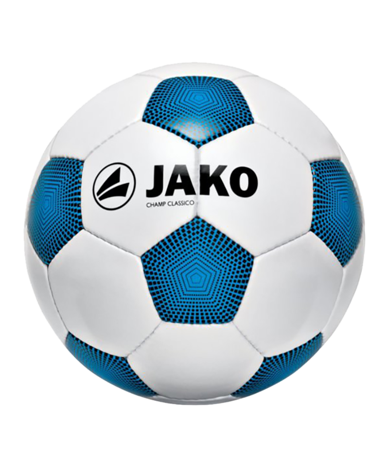 JAKO Ball Champ Classico Spielball Weiss Blau F13 - weiss