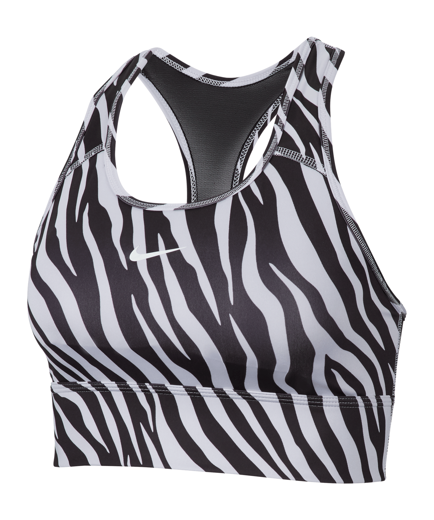 Nike Swoosh Iconclash Sport-BH Damen Schwarz F010 - schwarz