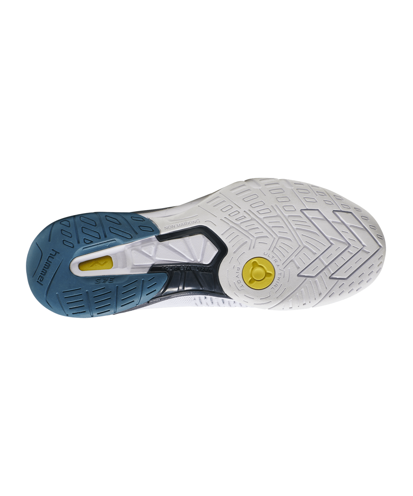 Hummel Omnicourt Handballschuhe Weiss F9001 - weiss