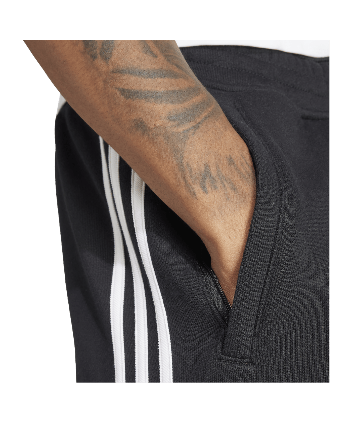 adidas Originals Adicolor 3-Stripes Short Schwarz - schwarz
