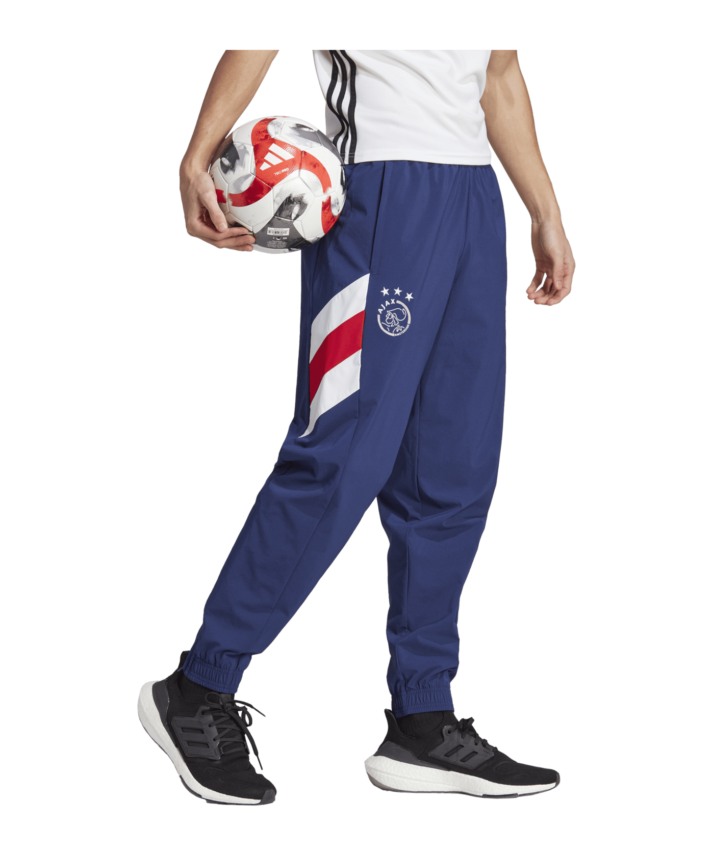 adidas Ajax Amsterdam Icon Trainingshose Blau - blau