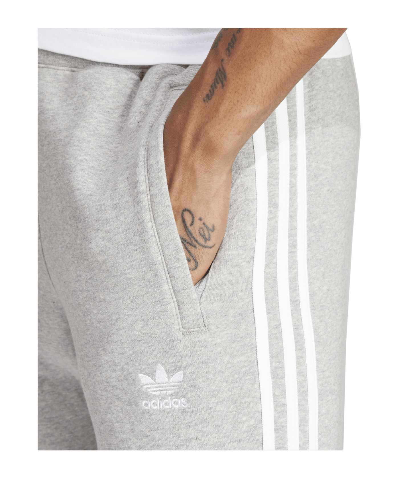 adidas Originals Adicolor 3-Stripe Jogginghose Grau - grau